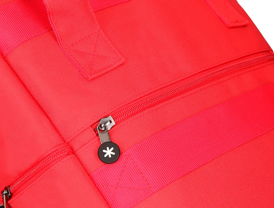 Sac dos antartik 1 compartiment ordinateur portable 18" poche exterieur fermeture eclair dim. 300x115x390mm rouge