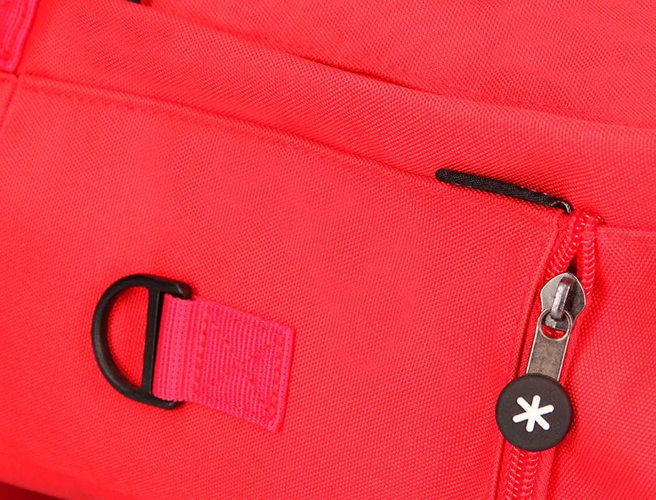 Sac dos antartik 1 compartiment ordinateur portable 18" poche exterieur fermeture eclair dim. 300x115x390mm rouge
