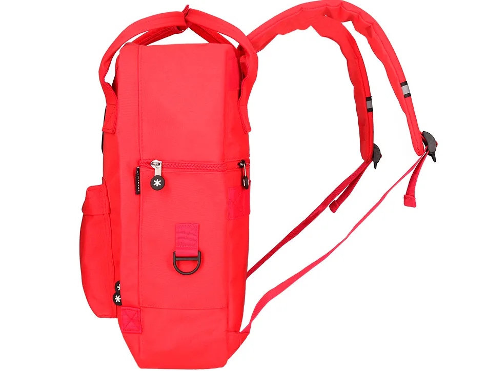 Sac dos antartik 1 compartiment ordinateur portable 18" poche exterieur fermeture eclair dim. 300x115x390mm rouge