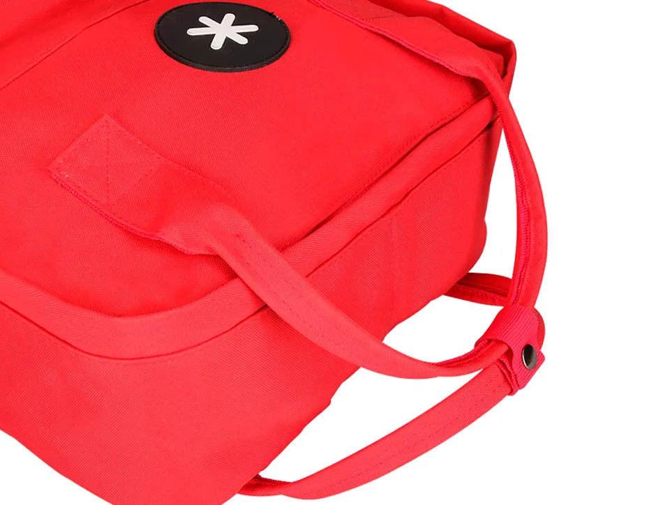 Sac dos antartik 1 compartiment ordinateur portable 18" poche exterieur fermeture eclair dim. 300x115x390mm rouge