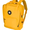 Sac dos antartik 1 compartiment ordinateur portable 18" poche exterieur fermeture eclair dim. 300x115x390mm orange