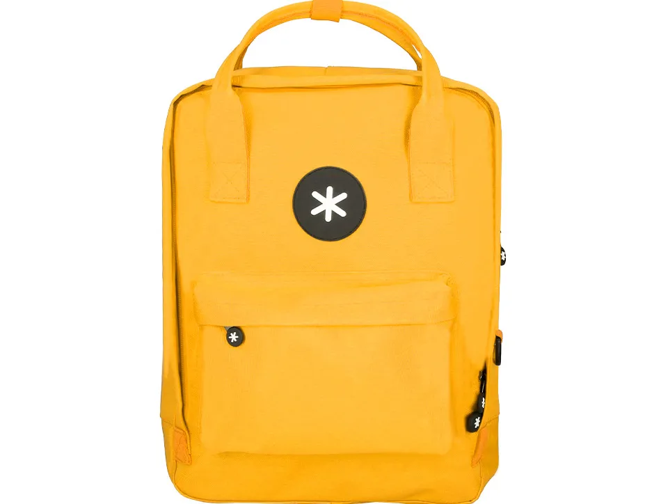 Sac dos antartik 1 compartiment ordinateur portable 18" poche exterieur fermeture eclair dim. 300x115x390mm orange