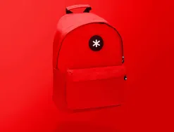 Sac dos antartik 1 compordinateur portable 14,1" 1poche exterieure 310x160x410mm rouge