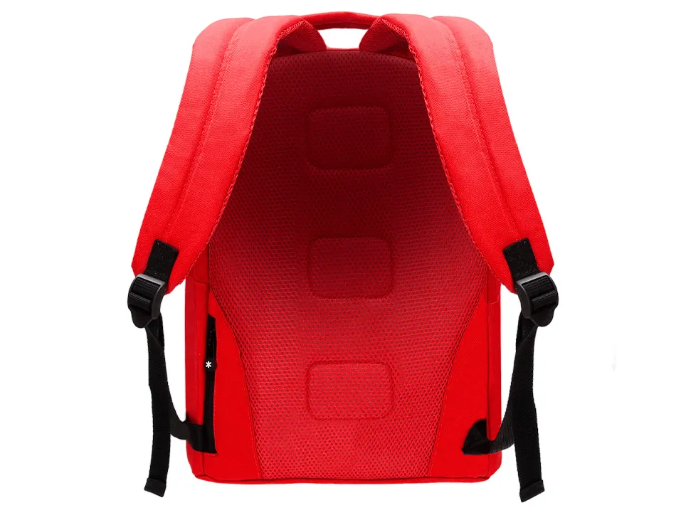 Sac dos antartik 1 compordinateur portable 14,1" 1poche exterieure 310x160x410mm rouge