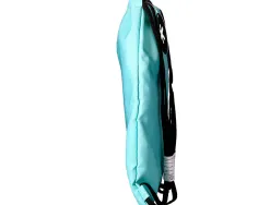 Sac dos antartik en toile fermeture cordon poche interieur 350x400 mm coloris bleu givre