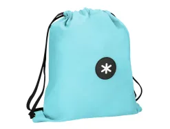 Sac dos antartik en toile fermeture cordon poche interieur 350x400 mm coloris bleu givre