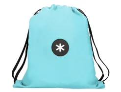 Sac dos antartik en toile fermeture cordon poche interieur 350x400 mm coloris bleu givre