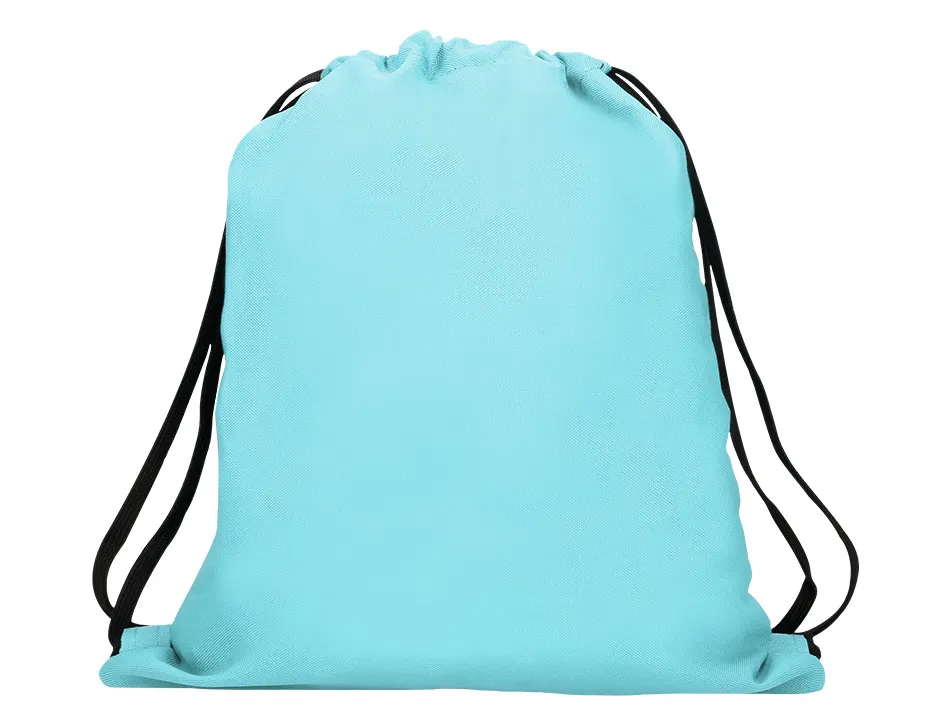 Sac dos antartik en toile fermeture cordon poche interieur 350x400 mm coloris bleu givre