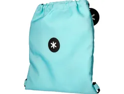 Sac dos antartik en toile fermeture cordon poche interieur 350x400 mm coloris bleu givre