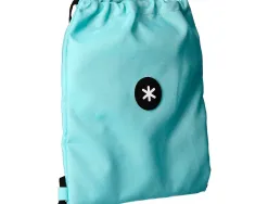 Sac dos antartik en toile fermeture cordon poche interieur 350x400 mm coloris bleu givre