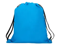 Sac dos antartik en toile fermeture cordon poche interieur 350x400 mm coloris bleu