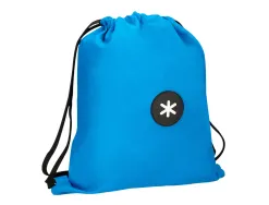 Sac dos antartik en toile fermeture cordon poche interieur 350x400 mm coloris bleu
