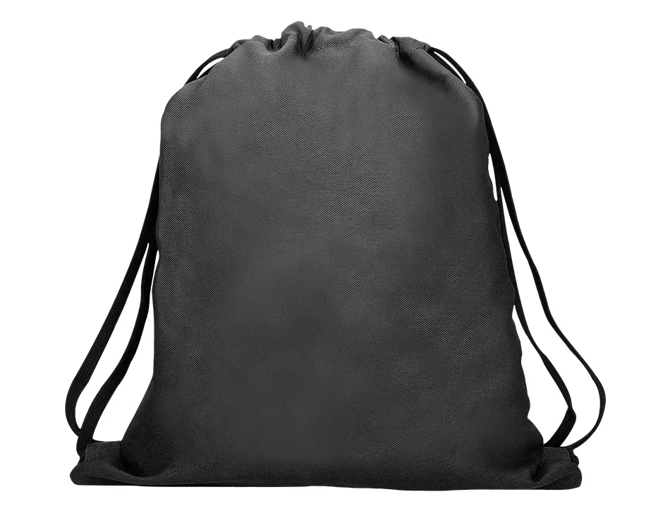 Sac dos antartik en toile fermeture cordon poche interieur 350x400 mm coloris noir