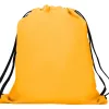 Sac dos antartik en toile fermeture cordon poche interieur 350x400 mm coloris jaune moutarde
