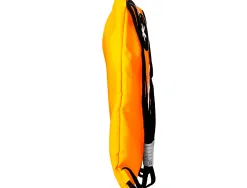 Sac dos antartik en toile fermeture cordon poche interieur 350x400 mm coloris jaune moutarde