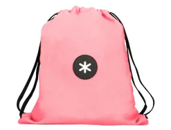 Sac dos antartik en toile fermeture cordon poche interieur 350x400 mm coloris corail