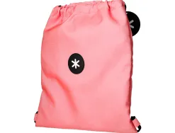 Sac dos antartik en toile fermeture cordon poche interieur 350x400 mm coloris corail