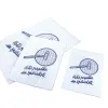 Sac imprimé kraft blanchi votre papetier un spécialiste soufflet 50mm 260x50x380mm