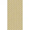 Sac kraft clairefontaine 15x31cm imprimes etoiles lot 50 unites