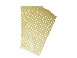 Sac kraft clairefontaine 15x31cm imprimes etoiles lot 50 unites