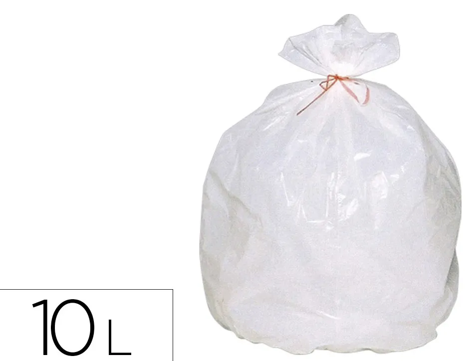Sac poub 10l blanc hd rlx 50