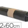 Sac poubelle domestique 52x60cm calibre 80 capacité 20l coloris noir rouleau 20 unités