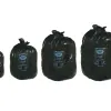 Sac poubelle flexitène liens 13 microns plus résistant multicouches étanchéité totale 30l coloris noir paquet 1000u