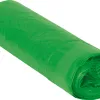 Sac poubelle industriel 85x105cm calibre 110 capacité 100l coloris vert rouleau 10 unités