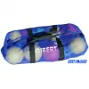 Sac sport first loisirs maille alveolee zip poignees larges max 15 ballons 92x42cm