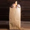 Sachet alimentaire kraft brun 70g/m2 biodegradable 19x35x6cm lot de 100