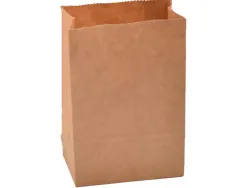 Sachet alimentaire kraft brun 70g/m2 biodegradable 24x42x6cm lot de 100