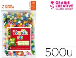Sachet de 500 perles mixtes xxl 10mm