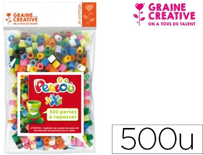 Sachet de 500 perles mixtes xxl 10mm