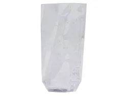 Sachet ecorne coextrude 30 microns 140x250mm coloris transparent paquet 100 unites