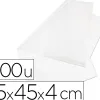 Sachet plastique fond de caisse antalis polyéthylène haute densité apte contact alimentaire 35x45x4cm paquet 1000 unités