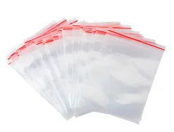 Sachet plastique refermable q-connect dim.175x250 mm sachet de 100 unites
