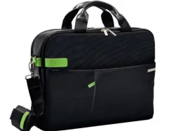 Sacoche ordinateur leitz smart traveller ordinateur portable 15.6" 410x310x130mm 2 compartiments pochette arrière noir