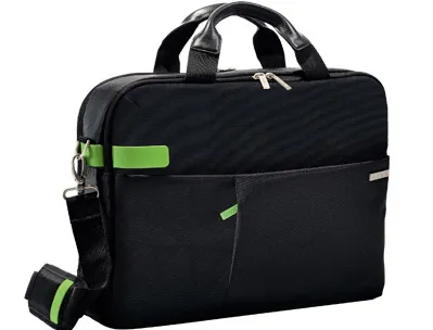 Sacoche ordinateur leitz smart traveller ordinateur portable 15.6" 410x310x130mm 2 compartiments pochette arrière noir