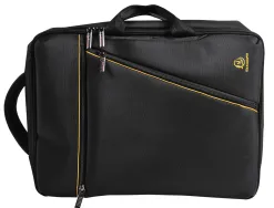 Sacoche sac a dos dual exacompta ordinateur portable 15,6" exactive coloris noir
