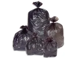 Sacs poubelle noirs 150 litres 45 microns boîte 100