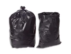 Sacs poubelle noirs 130 litres très résistants 75 microns boîte 100