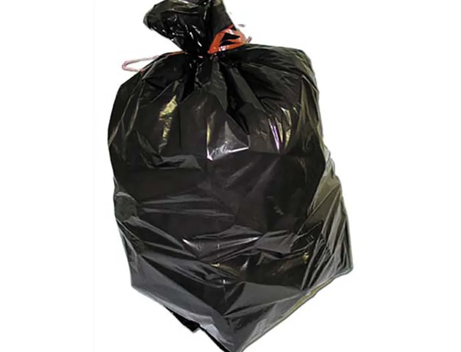 Sacs poubelles 130 l noirs 20 microns carton de 200