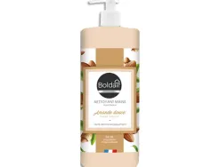 Savon liquide doux boldair glycérine parfum amande douce flacon pompe 500 ml