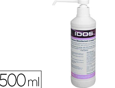 Savon mains coldis idos epidoserm bactéricide lave désinfecte ph neutre flacon pompe 500ml