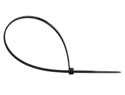 Scelle q-connect 200x2,5mm coloris noir sachet 100 unites