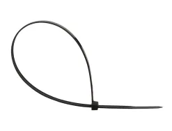 Scelle q-connect 300x4,8mm coloris noir sachet 100 unites