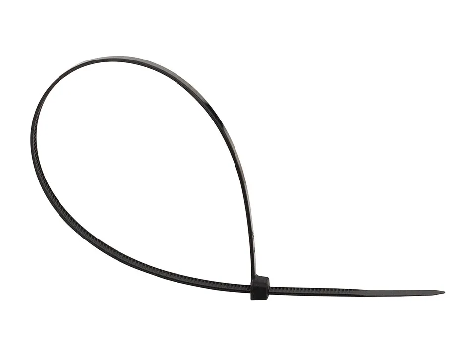 Scelle q-connect 300x4,8mm coloris noir sachet 100 unites