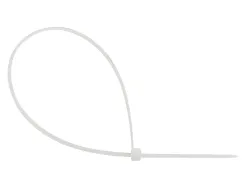 Scelle q-connect 300x4,8mm coloris blanc sachet 100 unites
