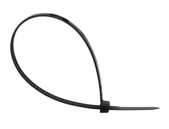 Scelle q-connect 200x3,6mm coloris noir sachet 100 unites