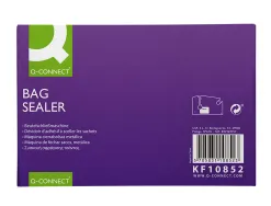 Scelleuse q-connect acier inoxydable peint 218x150x75mm coloris bleu